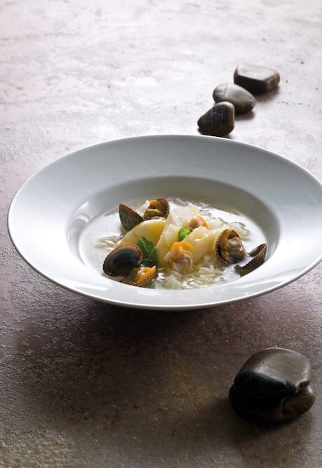 Canja de Bacalhau à Marinha Grande