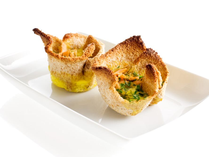 Tartes de Salmão com ervas