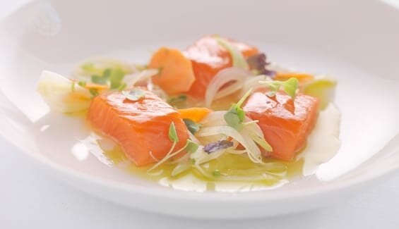 Truta Salmonada de escabeche