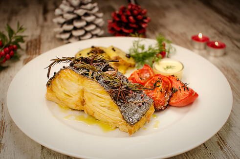 Bacalhau com especiarias