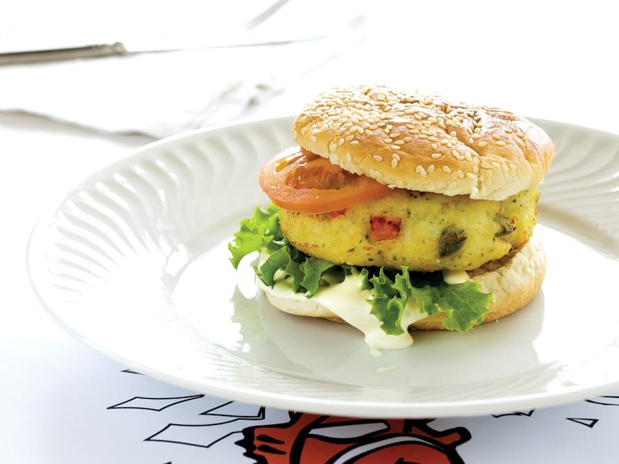 Hambúrguer de Bacalhau