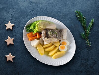 Bacalhau da Noruega com todos