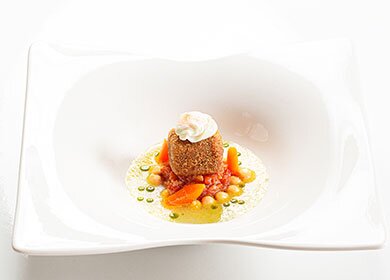 Canja de Bacalhau da Noruega com coentros